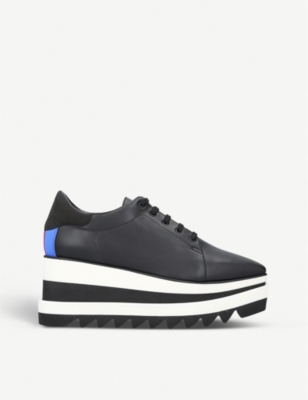 Stella Mccartney Elyse Platform Faux Leather Trainers Selfridges Com