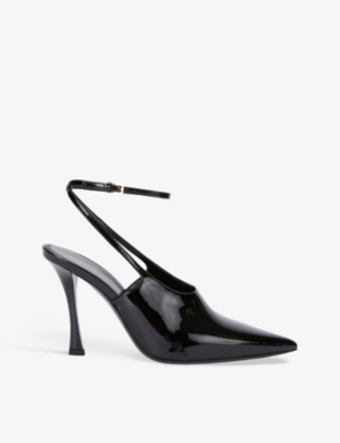 Givenchy Sleek Slingback Pumps With Pointed Design In Black