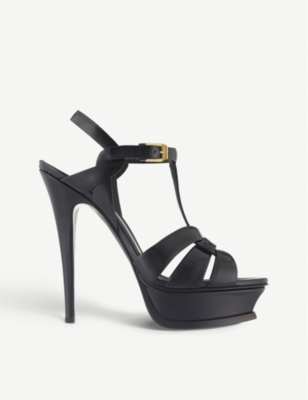 Saint laurent tribute sandal sales sale