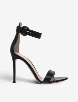 GIANVITO ROSSI: Portofino leather sandals