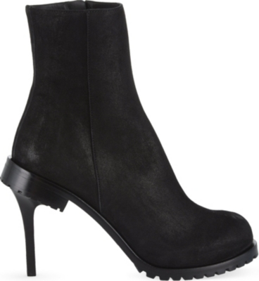 A F VANDEVORST   Astwood suede heeled boots