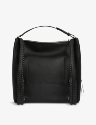 allsaints kita leather backpack