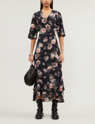 all saints delana dress