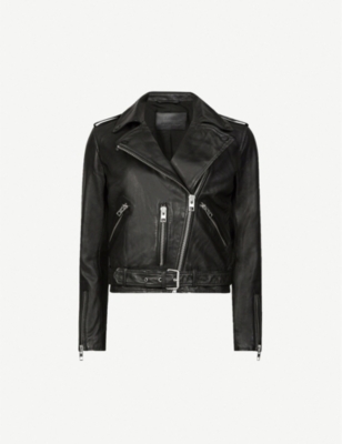 allsaints anderson leather biker jacket