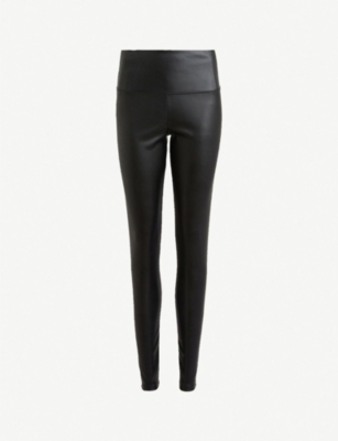 ALLSAINTS: Cora faux-leather leggings