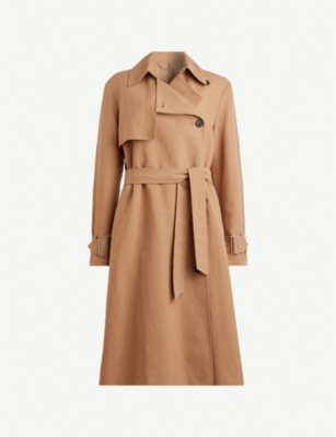 allsaints myla trench coat