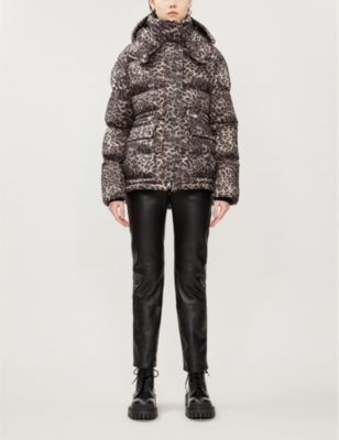 all saints kala leopard puffer