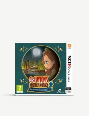 layton's mystery journey 3ds