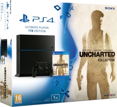 ps4 1tb uncharted 4