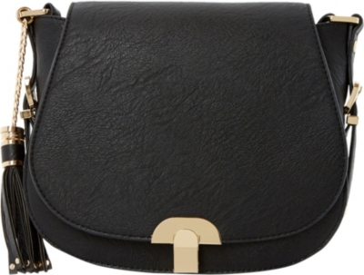 DUNE - Dashes tassel trimmed saddle bag | Selfridges.com