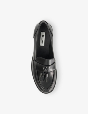 DUNE: Gracelyn Leather Loafers