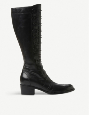 DUNE Pixie d leather knee high boots Selfridges