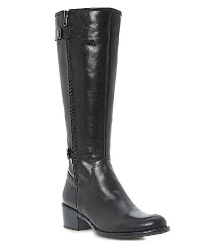 DUNE - Teacher leather riding boots | Selfridges.com