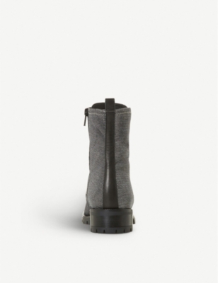 dune silver boots
