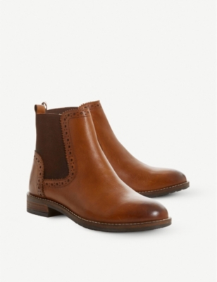 dune tan chelsea boots