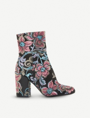 steve madden floral booties