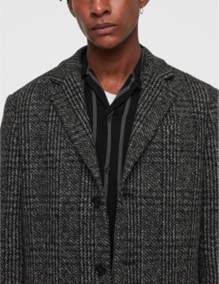 allsaints dowell coat