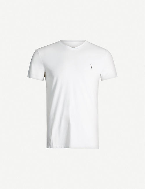 ALLSAINTS: Tonic V-neck cotton-jersey T-shirt