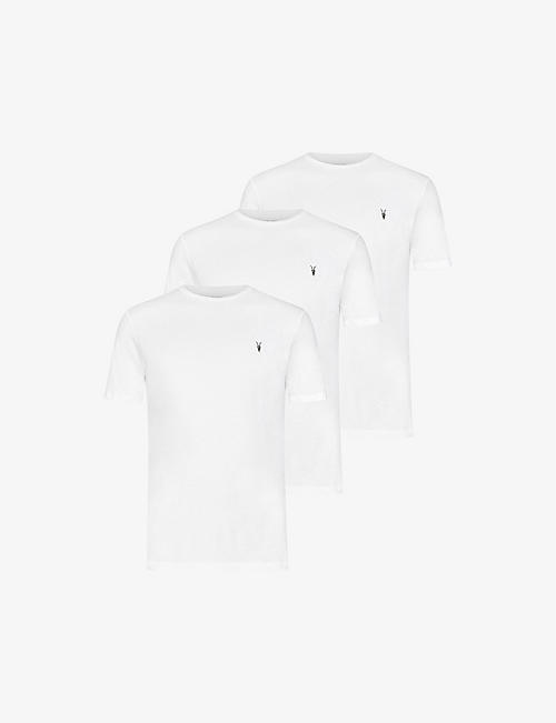 ALLSAINTS: Brace tonic pack of three cotton-jersey T-shirts