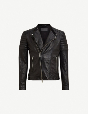 all saints sarls leather jacket