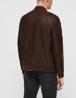 ALLSAINTS KINO LEATHER BOMBER JACKET
