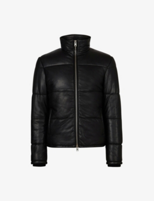 ALLSAINTS - Coronet leather padded jacket | Selfridges.com 
