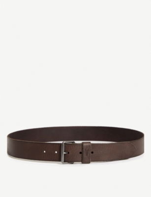 all saints dunston leather belt