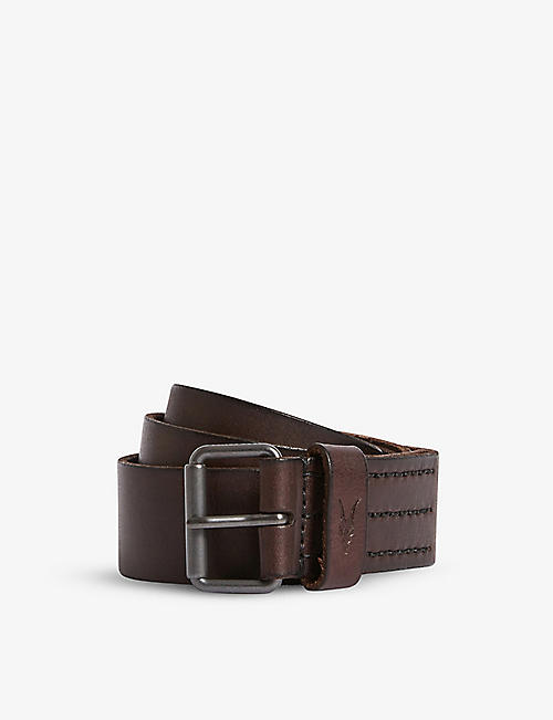 ALLSAINTS: Dunston leather belt