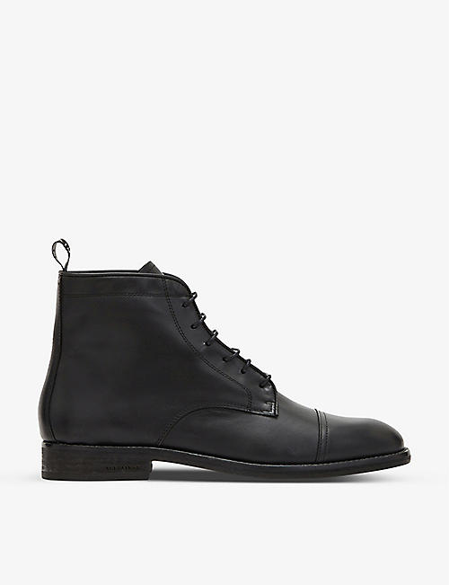 ALLSAINTS: Harland lace-up leather desert boots