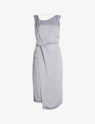 reiss karina dress raspberry