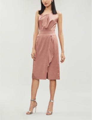 reiss bronze dress