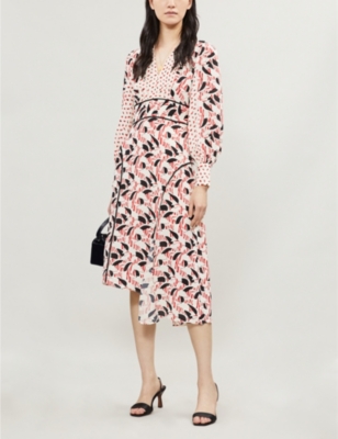 reiss emmi print dress