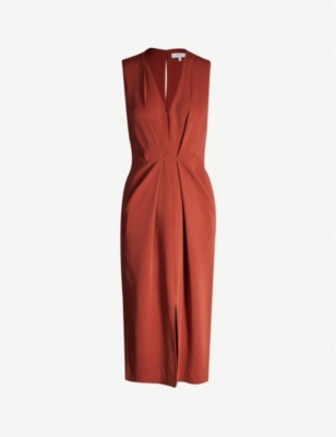 reiss rust dress