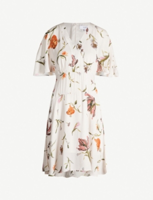 reiss ruby floral dress