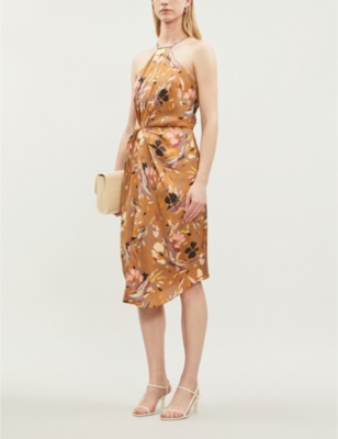 reiss paola print dress