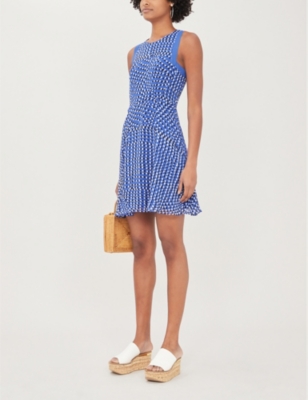 reiss nelly spot dress