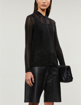 houndstooth shawl cardigan