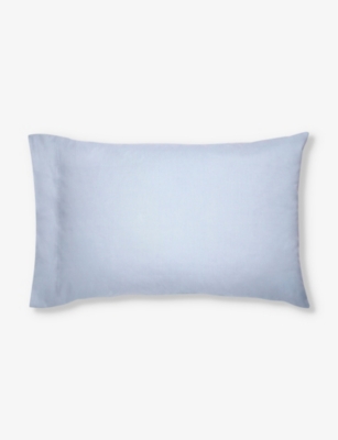 Polo Ralph Lauren Oxford Striped Cotton Pillowcase 51cm X 76cm In Blue
