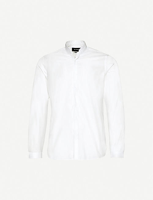 THE KOOPLES: Madarin collar cotton shirt