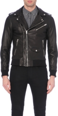 THE KOOPLES - Biker Blouson leather jacket | Selfridges.com