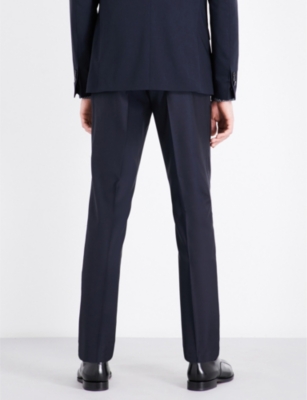 THE KOOPLES Slim-fit tapered wool trousers