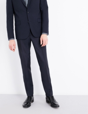 THE KOOPLES Slim-fit tapered wool trousers