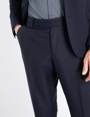 THE KOOPLES Slim-fit tapered wool trousers