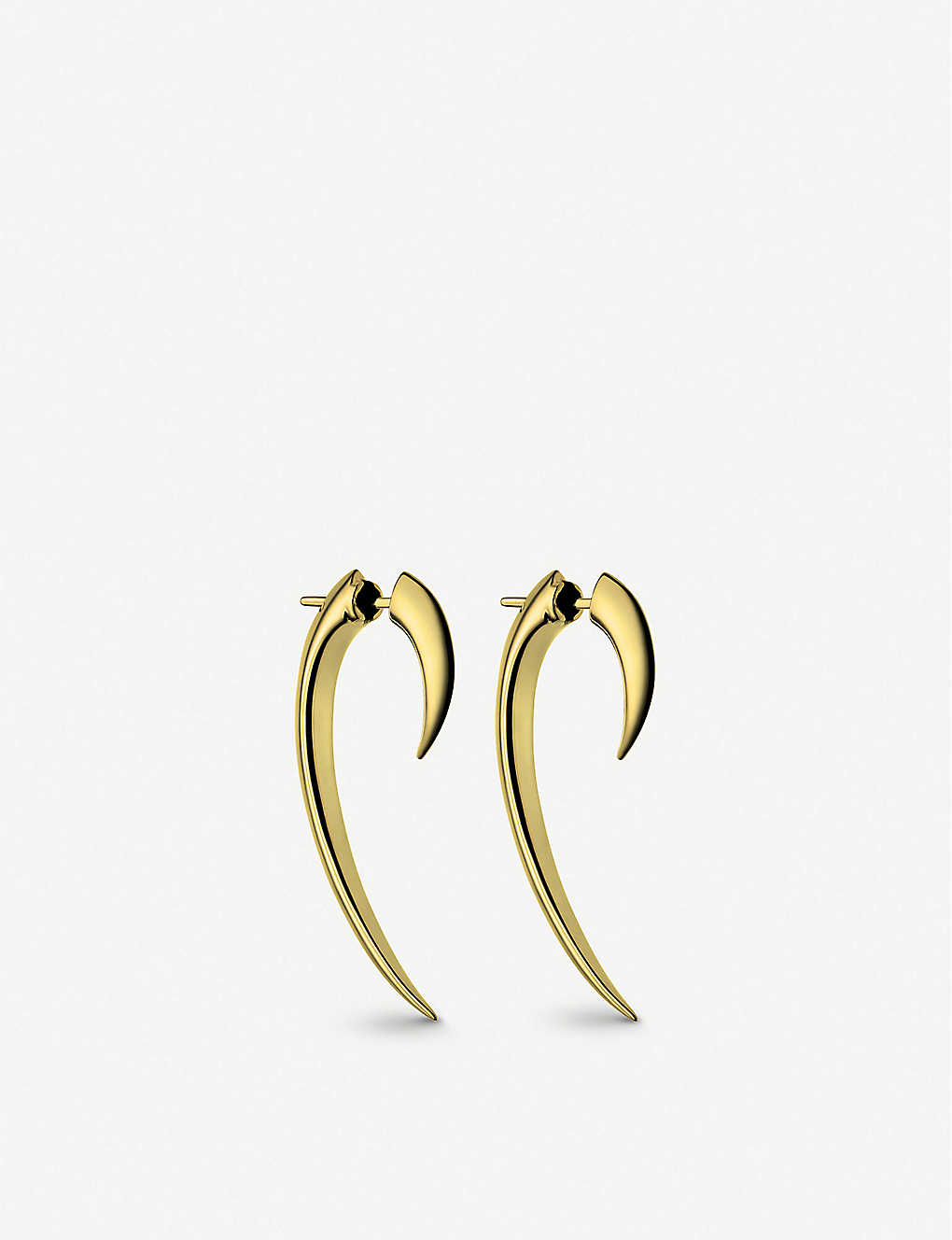 Shaun Leane Hook Gold-plated Vermeil Silver Earrings