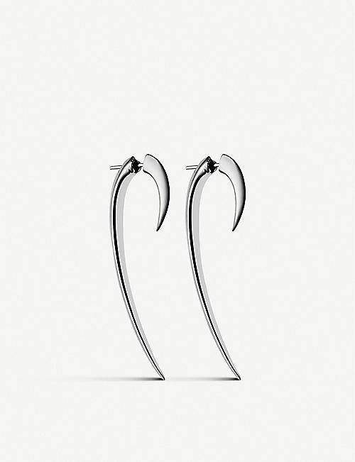 SHAUN LEANE: Hook sterling silver earrings