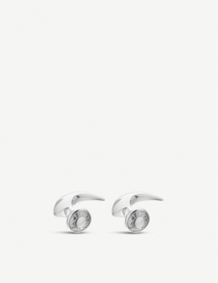 SHAUN LEANE: Hook sterling-silver cufflinks set of two