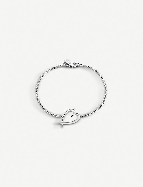 SHAUN LEANE: Heart sterling-silver bracelet