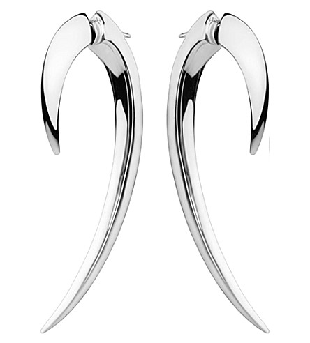Shaun Leane Sterling silver hook earrings size 1