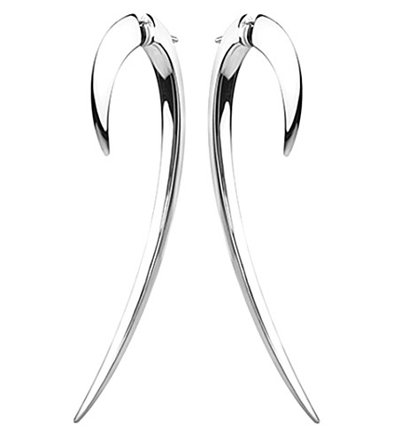 Shaun Leane Sterling silver hook earrings size 2