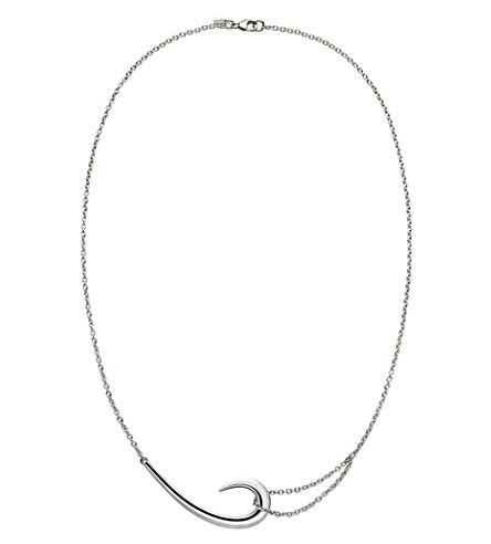 Shaun Leane Sterling silver hook necklace